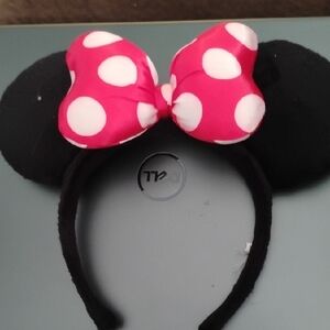 Minnie Mouse Ear Headband Original From Disney
